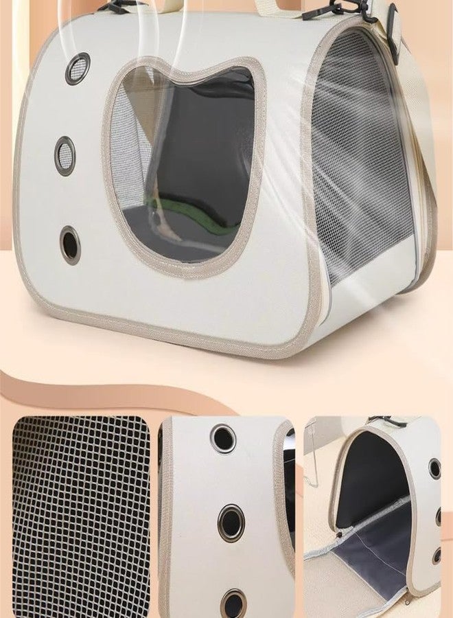 BohoBark Pet Portable Space Capsule Cat Bag Hand-held Foldable Shoulder Bag Transparent cat cage Kitten - Image 5